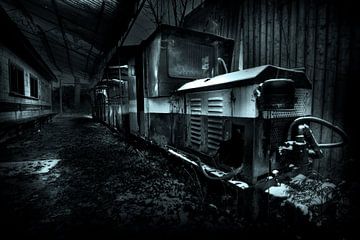 Old train van Jip van Bodegom