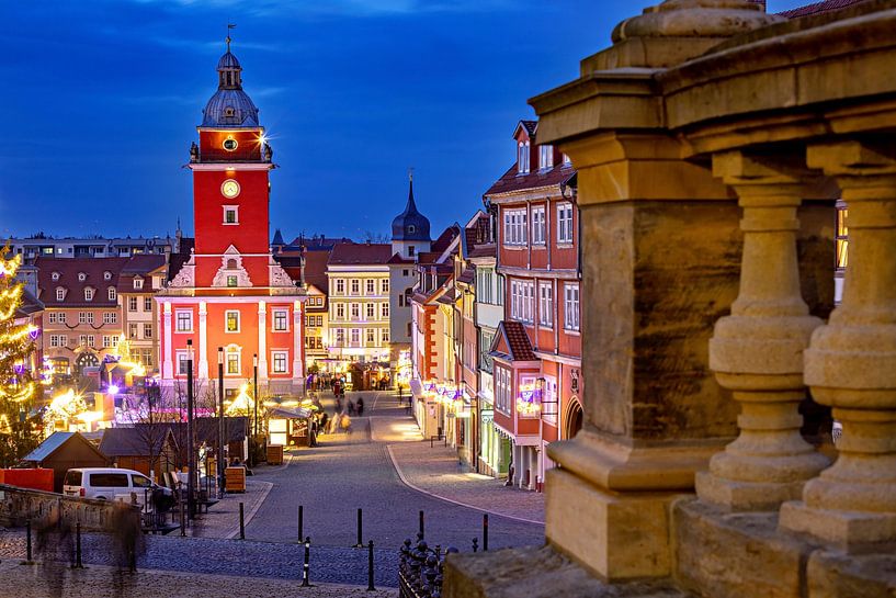 Der Gothaer Weihnachtsmarkt von Roland Brack