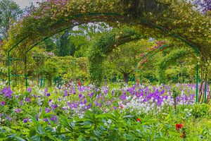 Frühling in den Gärten von Claude Monet, Giverny, Frankreich