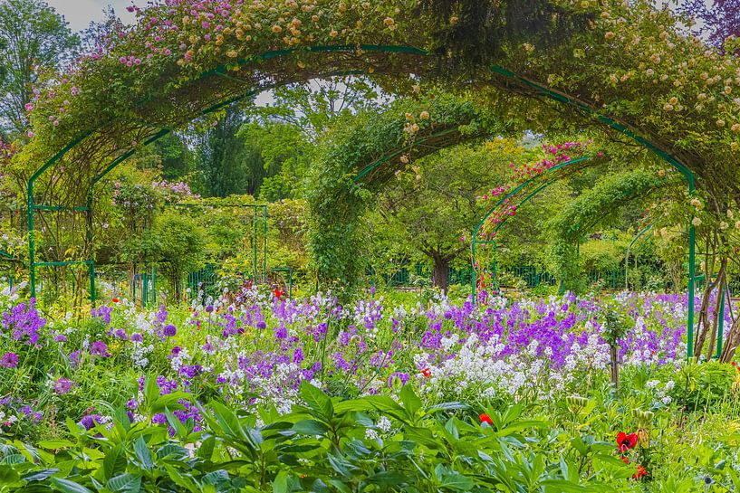 Printemps dans les jardins de Claude Monet, Giverny, France par Henk Meijer Photography