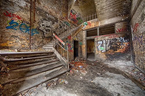 Verlaten Trappenhuis
