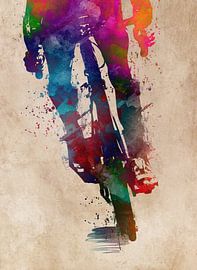 wielersport kunst #fietsen #fietsen #fietsen van JBJart Justyna Jaszke