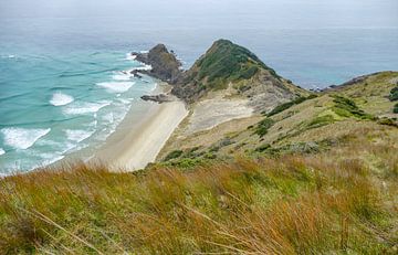 Cape Reinga in Nieuw Zeeland van Achim Prill