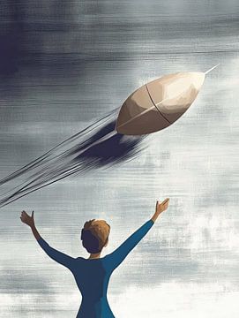 Bye bye rocket van Franka Poulain