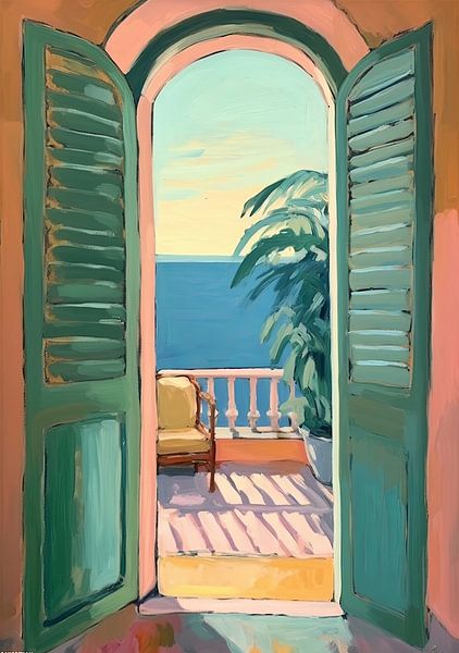 Matisse inspires Mediterranean by Niklas Maximilian