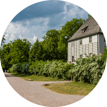 Goethes tuinhuis in het park aan de Ilm, Weimar