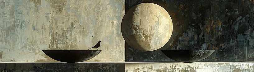 Winters Hush, Golden Glow von Kunst Laune
