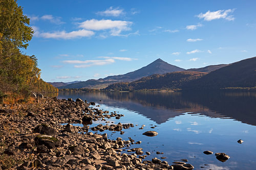 Loch Rannoch met de berg Schiehallion op de achtergrond, Breadalba