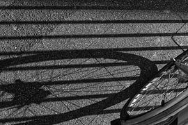 Roue de bicyclette et abat-jour