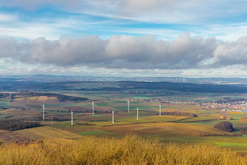 Winterwanderung durch die schöne Vorderrhön bei Mansbach von Oliver Hlavaty