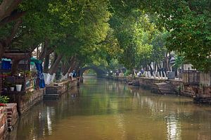 Ville d'eau de Tongli en Chine