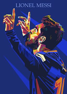 Lionel Messi De Grootste III van Royyen Roy