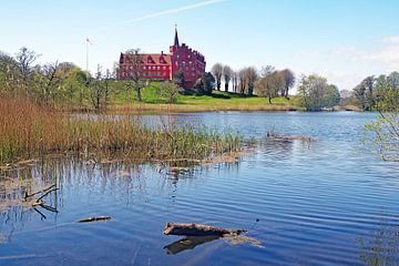 Traeneker Slot op Langeland van Reinhard  Pantke