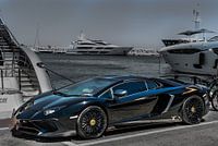 Black Lambourghini