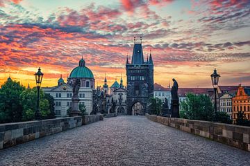 The Charles Bridge by Manjik Pictures