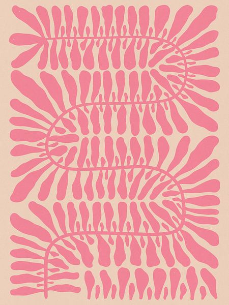 Alisa Galitsyna - Hundred Leaved Plant Pink par Alisa Galitsyna