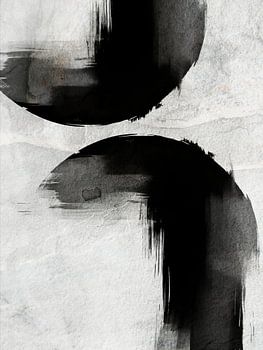 Japanese Forms Organic Japandi Abstract Modern