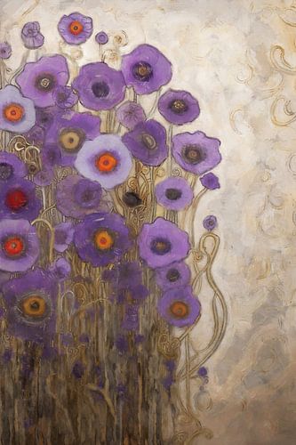 Violette Bloemenpracht