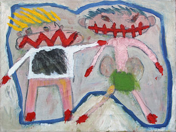 Elfstedentocht 1986 30x40 cm