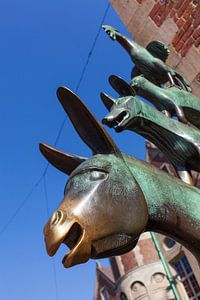 Bremer Stadtmusikanten, Bremen, Deutschland