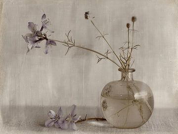 Still life in weathered, vintage style by Japandi Art Studio