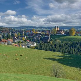 Sankt Märgen im Schwarzwald von Peter Eckert