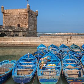 Vissersbootjes Essaouira (Marokko) van Tux Photography