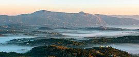 Sunrise over Corfu from the Emperor William II Observatory by Leo Schindzielorz