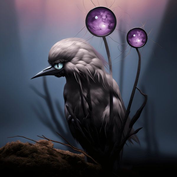 Imagination bird by Karina Brouwer