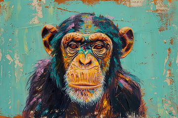 Chimpansee van Felix Brönnimann