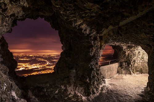 Drakenpad op de berg Pilatus