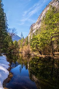 Yosemite Valley Mirror Lake sur Jasper den Boer