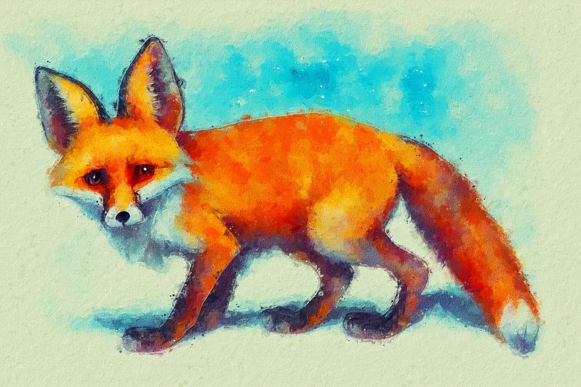 Reynaert de Vos (kunst) van Art by Jeronimo