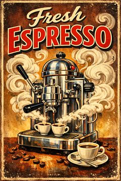 Fresh Espresso Vintage Coffee by irgian firmansyah