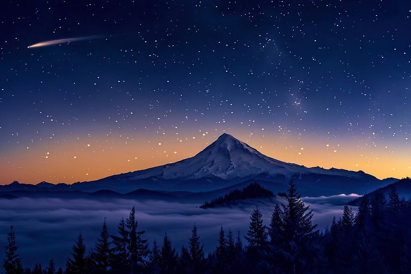 Nature awakens in the moonlight by fernlichtsicht