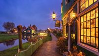 Zaanse Schans, Nederland van Photo Wall Decoration thumbnail