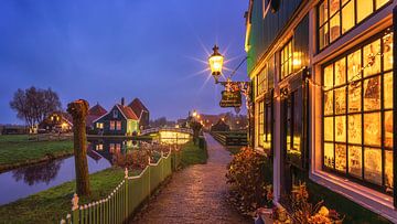 Zaanse Schans, Nederland van Photo Wall Decoration