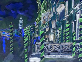 VENEDIG BEI NACHT sur Günter Frevert