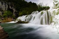 Kleiner Wasserfall in Kroatien