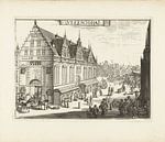 Das Rathaus von Haarlem, Romeyn de Hooghe von Historisch Haarlem Miniaturansicht