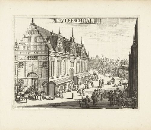 Das Rathaus von Haarlem, Romeyn de Hooghe