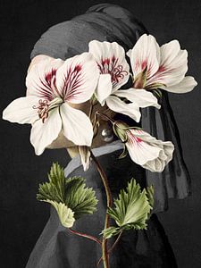 Meisje met de Parel - Behind the Pelargonium Edition sur Marja van den Hurk