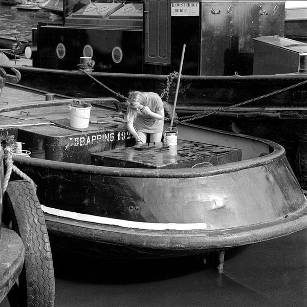 Riedijkshaven Dordrecht 1971 by Dordrecht van Vroeger
