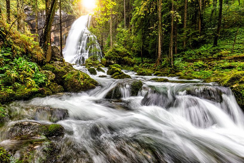 Gollinger Wasserfall im Herbst von Tilo Grellmann