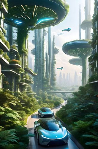 Nature and cyberpunk