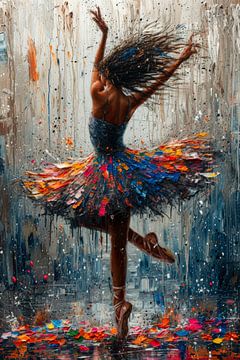 Danse des couleurs et de la passion sur ByNoukk