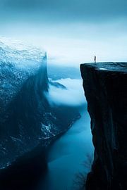 Au bord du monde sur Poster Art Shop