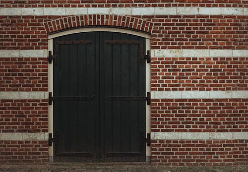 Deur van Molen de Adriaan | Haarlem | Nederland, Europa