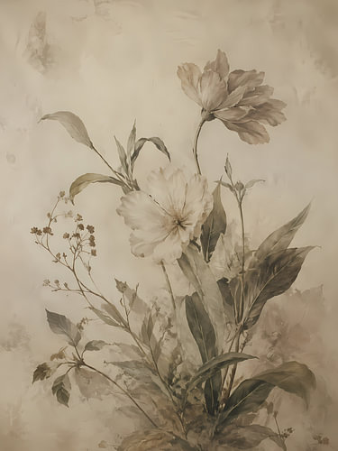 Verblühte Wiesenblume