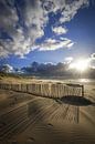 Strand, zee en zon van Dirk van Egmond thumbnail